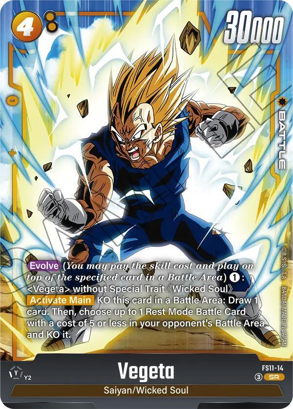 Vegeta - FS11-14 - Starter Deck EX: The Phase of Evolution