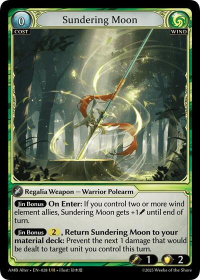 Sundering Moon card