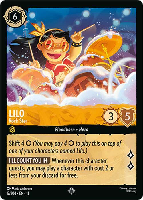 Lilo - Rock Star - Winterspell - Disney Lorcana - TCGplayer.com