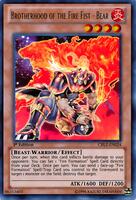 Brotherhood of the Fire Fist - Bear - Cosmo Blazer - YuGiOh