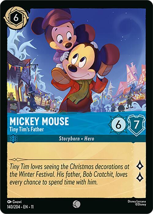 Mickey Mouse - Tiny Tim's Father - Winterspell - Disney Lorcana