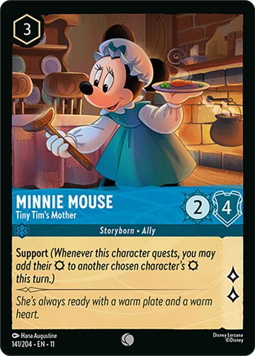 Minnie Mouse - Tiny Tim's Mother - Winterspell - Disney Lorcana