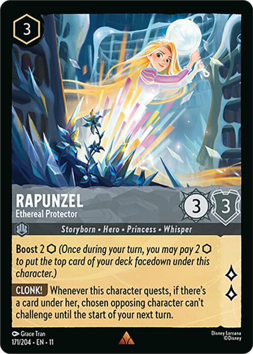 タランドゥス・スリアカブト トレーディングカード Rapunzel - Ethereal Protector - Winterspell - Disney Lorcana