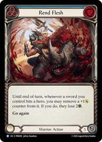 Rend Flesh (Blue) - Compendium of Rathe - Flesh and Blood TCG