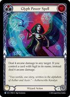 Glyph Power Spell (Red) - Compendium of Rathe - Flesh and Blood
