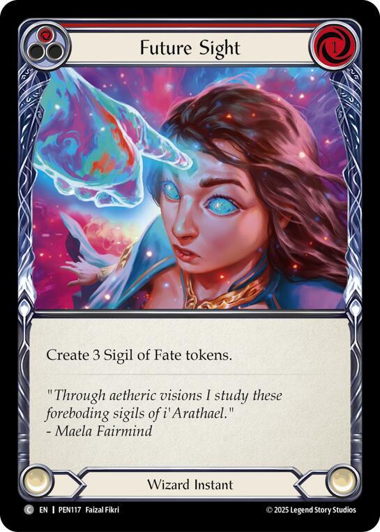 Future Sight (Red) - Compendium of Rathe - Flesh and Blood TCG
