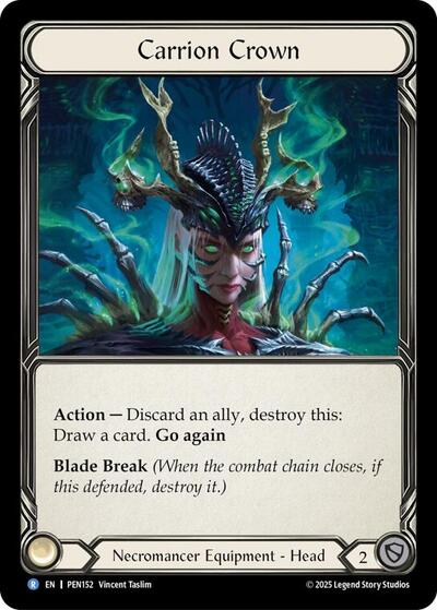 Carrion Crown — Cold Foil Compendium of Rathe Rare Flesh and Blood card — value and price