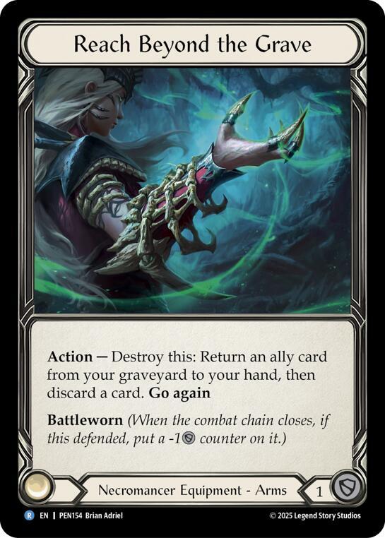Reach Beyond The Grave - Compendium of Rathe - Flesh and Blood TCG