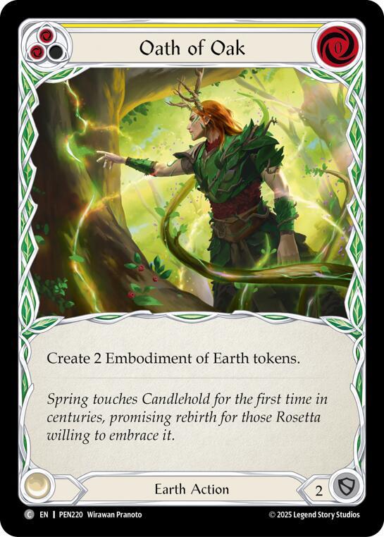 Oath Of Oak (Yellow)