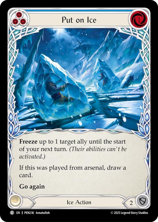 Put On Ice (Blue)