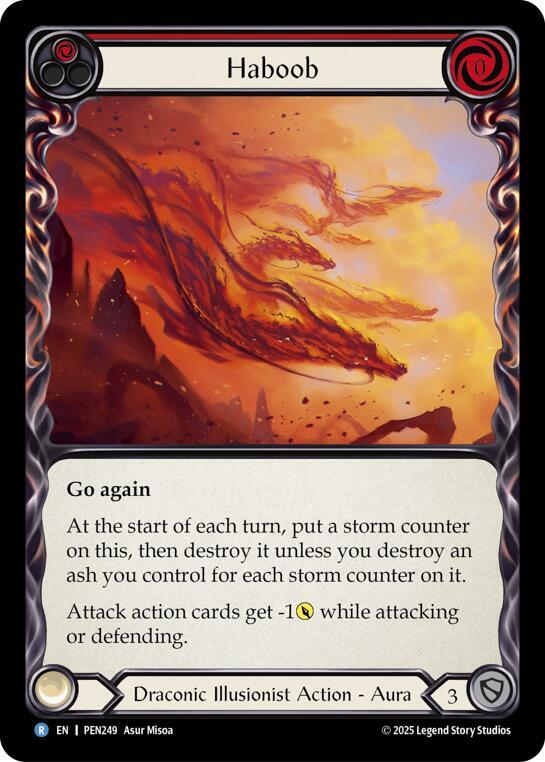 Haboob (Red) - Compendium of Rathe - Flesh and Blood TCG