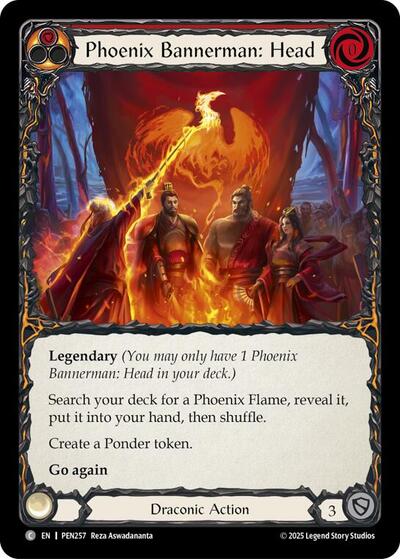 Phoenix Bannerman Head Red