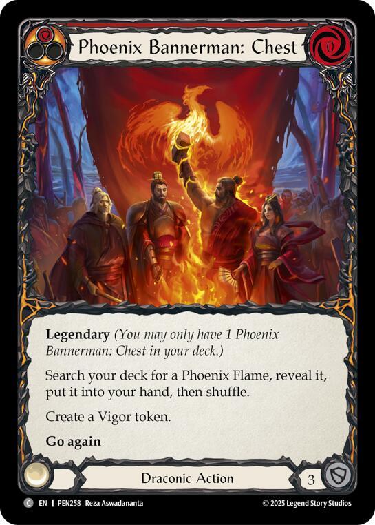 Phoenix Bannerman Chest (Red) - Compendium of Rathe - Flesh and