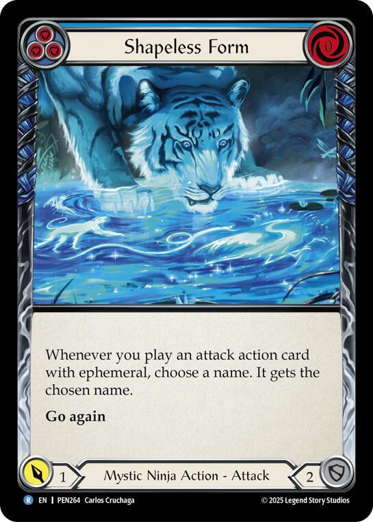 Shapeless Form (Blue) PEN264 card