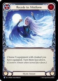 Recede To Mistform (Blue)