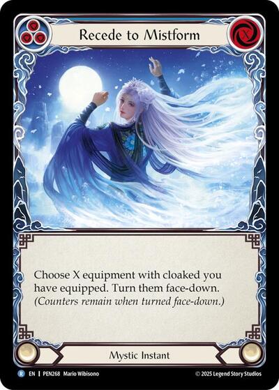 Recede To Mistform Blue