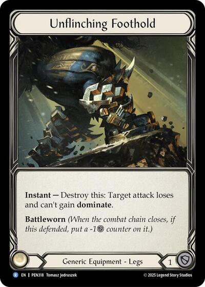 Unflinching Foothold Compendium of Rathe card price