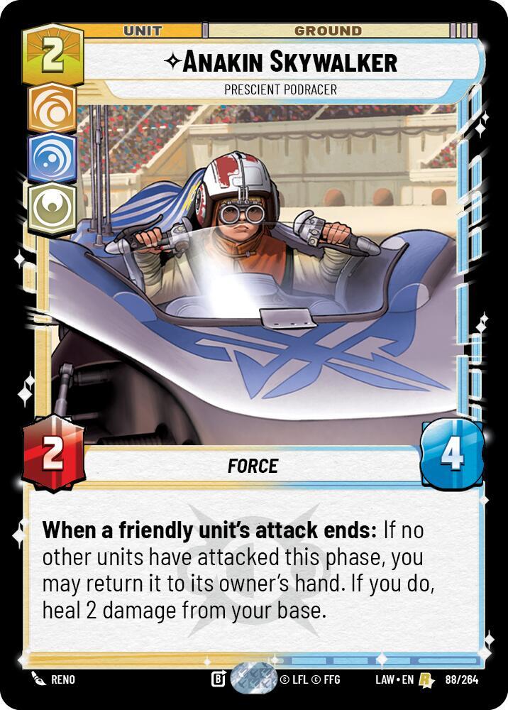 Anakin Skywalker - Prescient Podracer - A Lawless Time - Star Wars