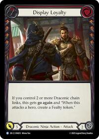Display Loyalty - Silver Age Chapter 2 - fab card