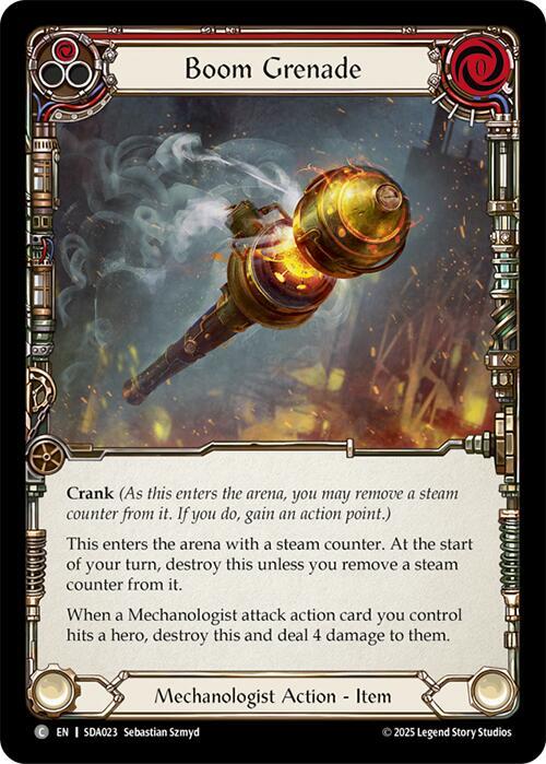 Boom Grenade - Silver Age Chapter 1 - Flesh and Blood TCG