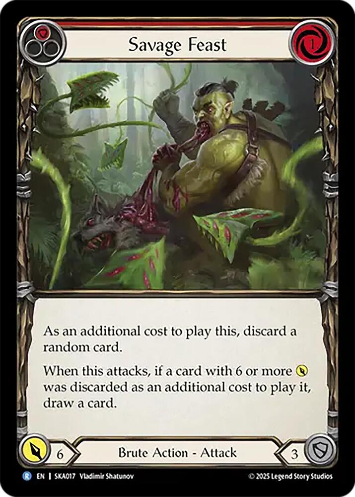 Savage Feast - Silver Age Chapter 1 - Flesh and Blood TCG