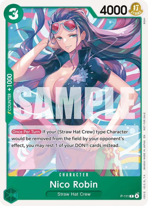 robin様用ページ Nico Robin (Heroines Battle Pack) - One Piece Promotion Cards