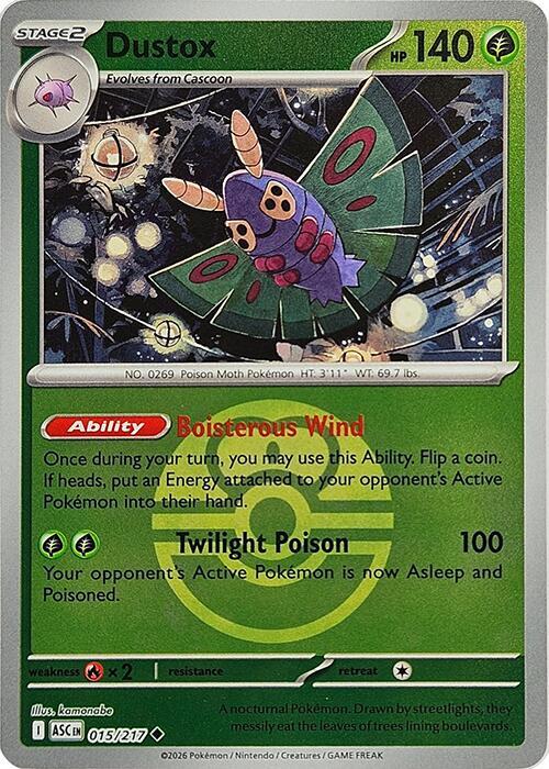 Dustox - 015/217 (Love Ball) 015/217