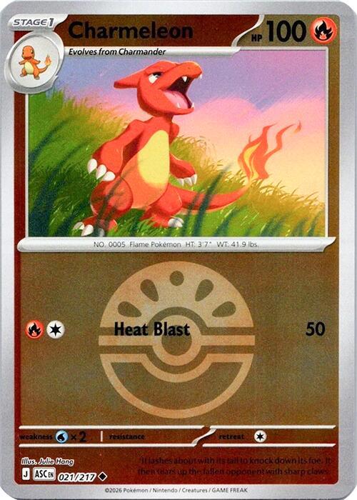 Charmeleon (Friend Ball) 021/217