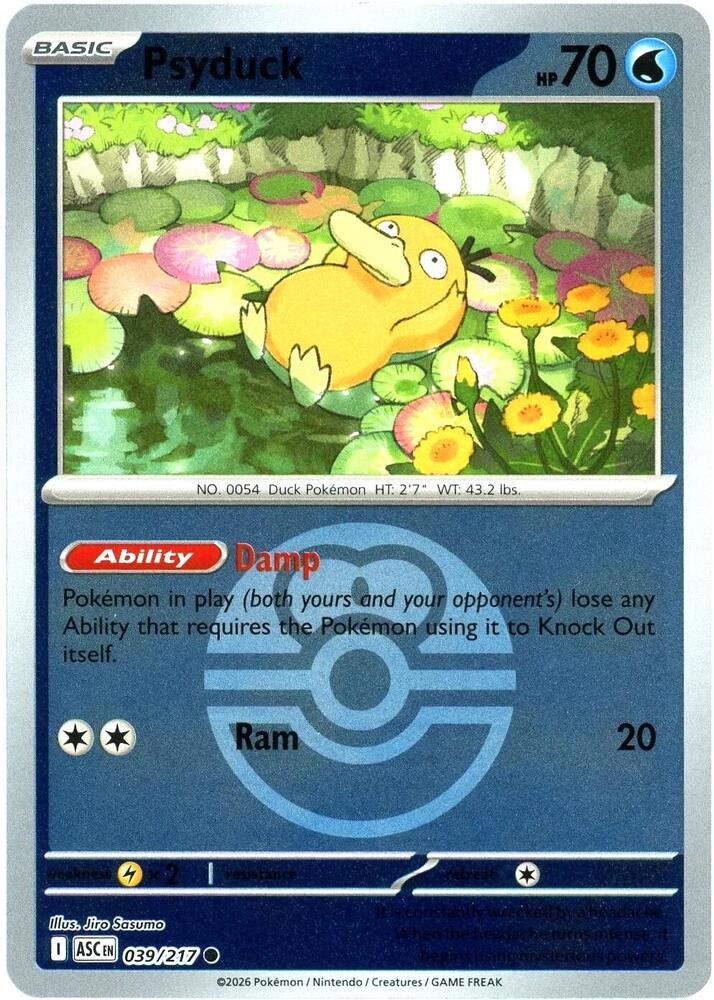 Psyduck - 039/217 (Love Ball) 039/217