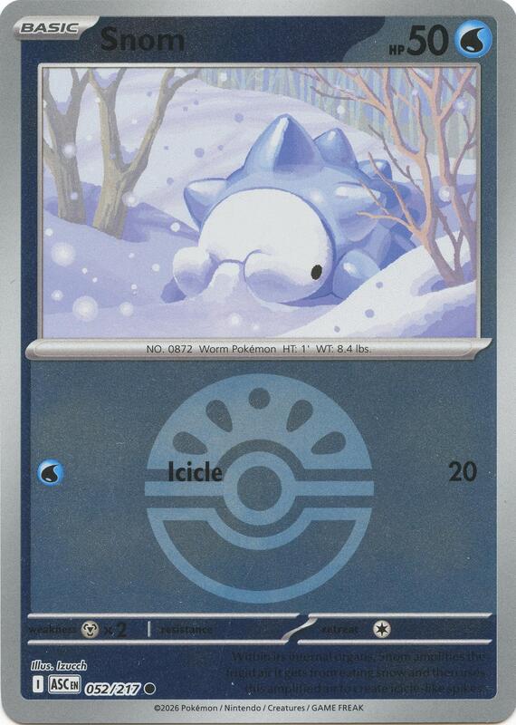 Snom (Friend Ball) 052/217 from ME: Ascended Heroes