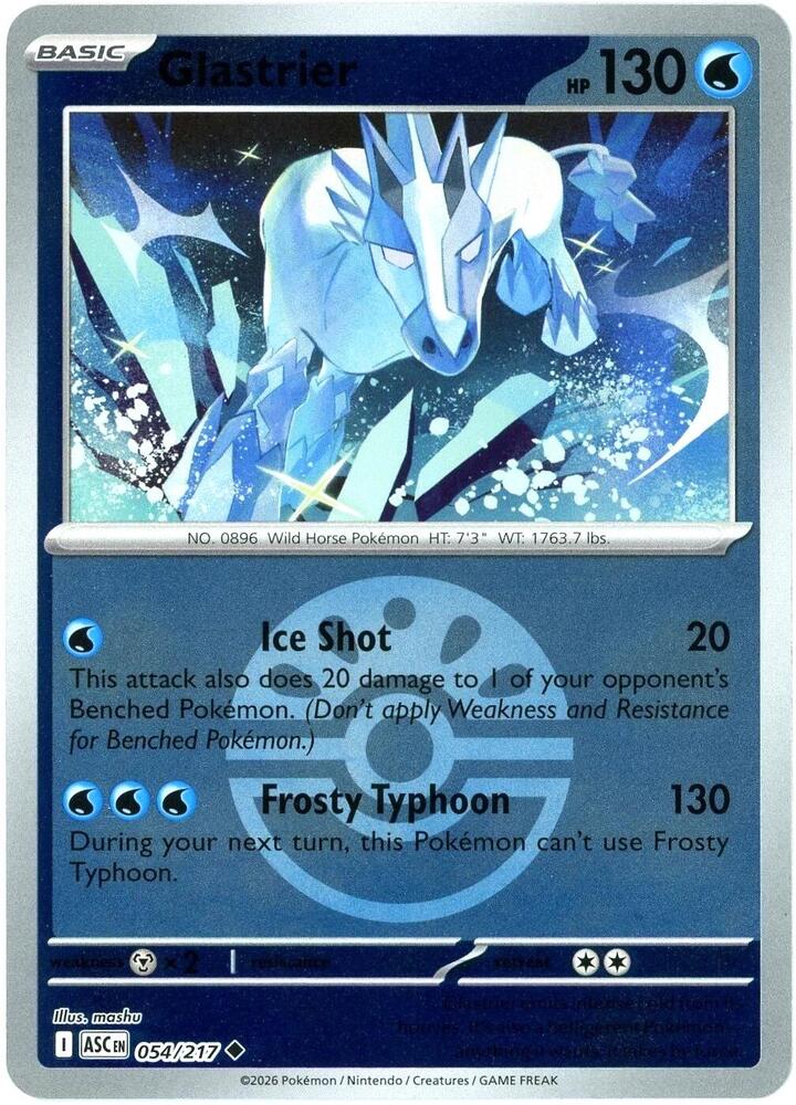 Glastrier (Friend Ball) 054/217