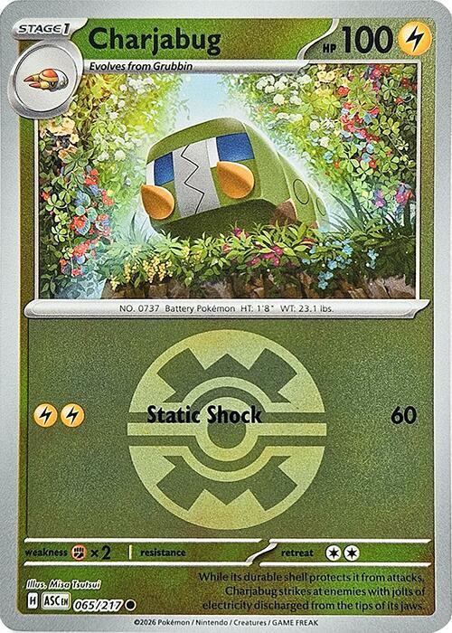 Charjabug (Quick Ball) 065/217 from ME: Ascended Heroes