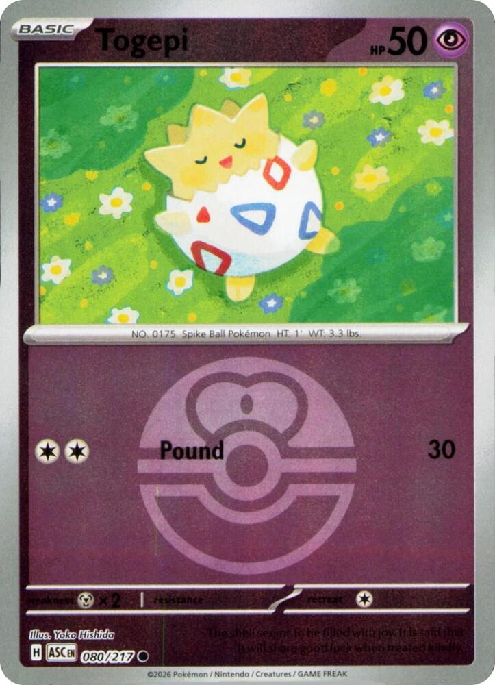 Togepi (Love Ball) 080/217