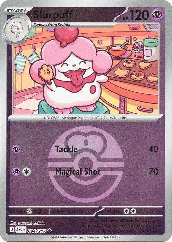 Slurpuff - 094/217 (Love Ball) 094/217 from ME: Ascended Heroes