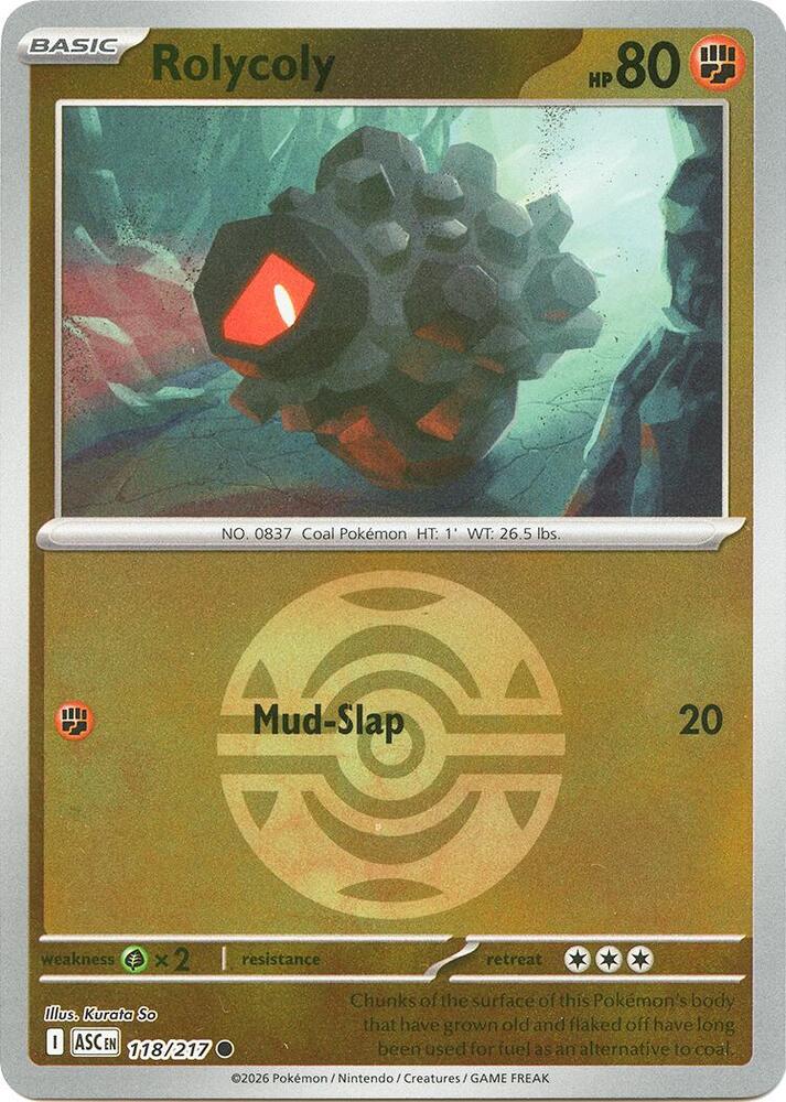 Rolycoly (Dusk Ball) 118/217