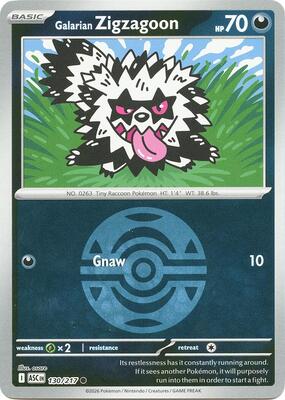 Galarian Zigzagoon (Dusk Ball)