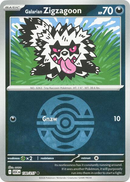 Galarian Zigzagoon (Dusk Ball)
