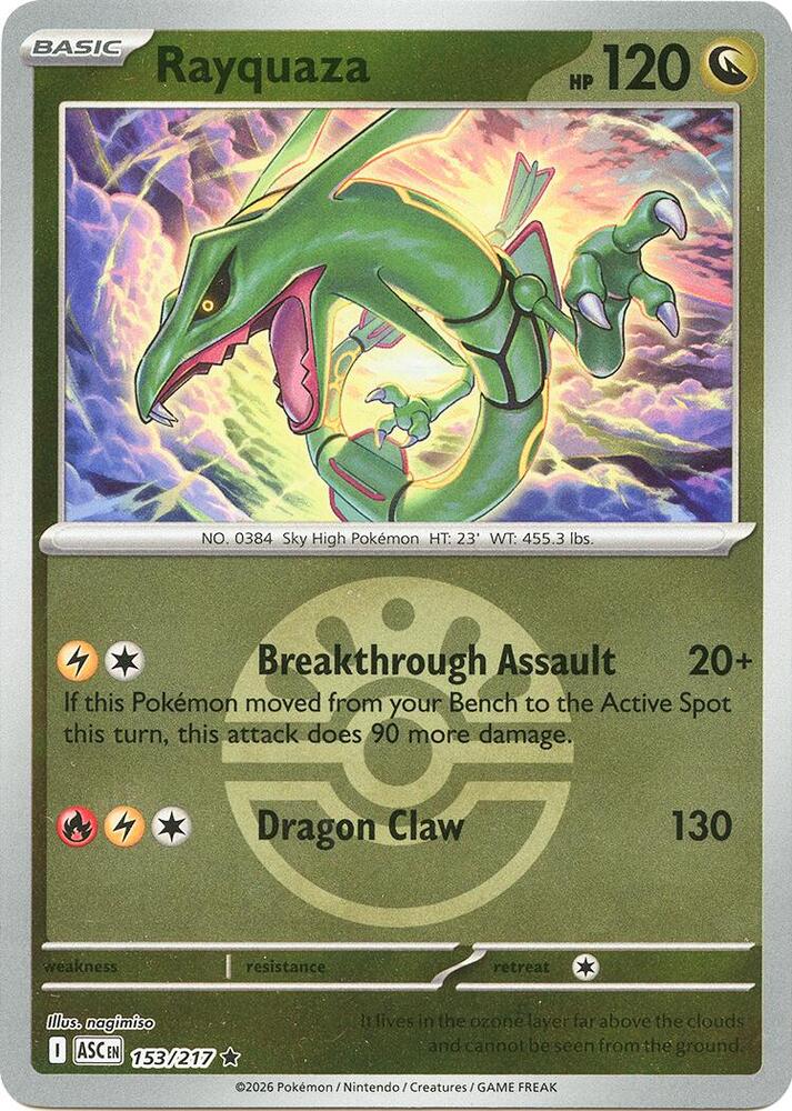 Rayquaza (Friend Ball) 153/217