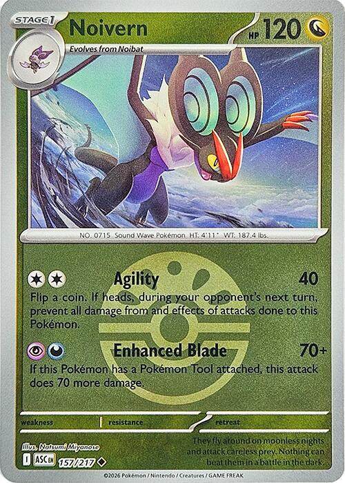 Noivern (Friend Ball) 157/217 from ME: Ascended Heroes