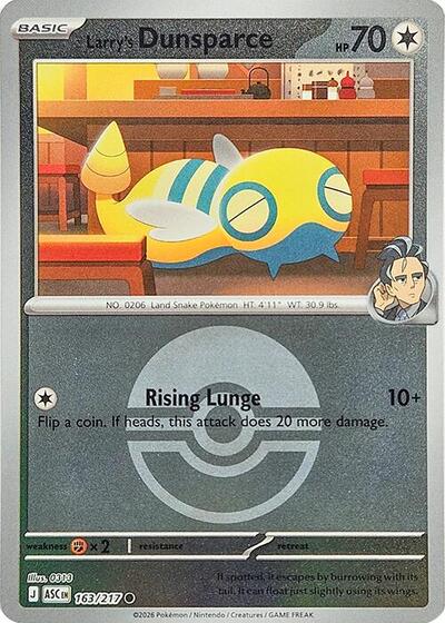 Larry's Dunsparce (Poke Ball)