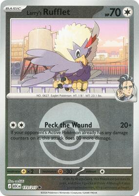 Larry's Rufflet (Poke Ball)