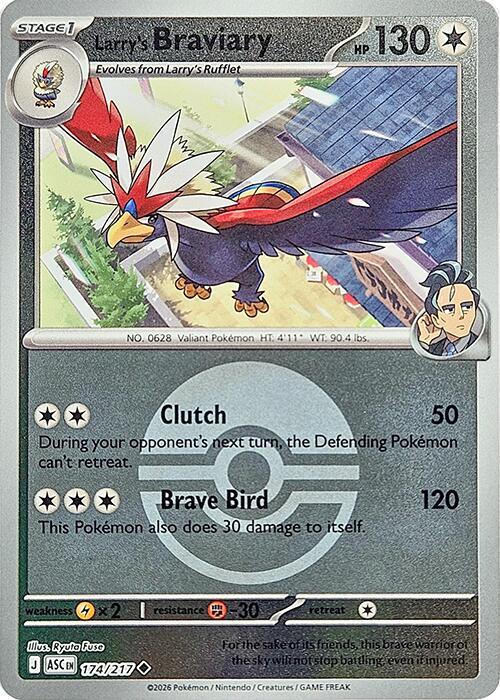 Larry's Braviary (Poke Ball) 174/217