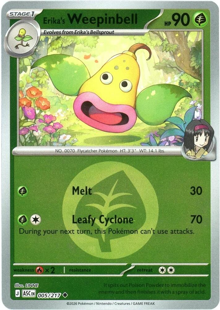 Erika's Weepinbell (Energy Symbol Pattern) 005/217