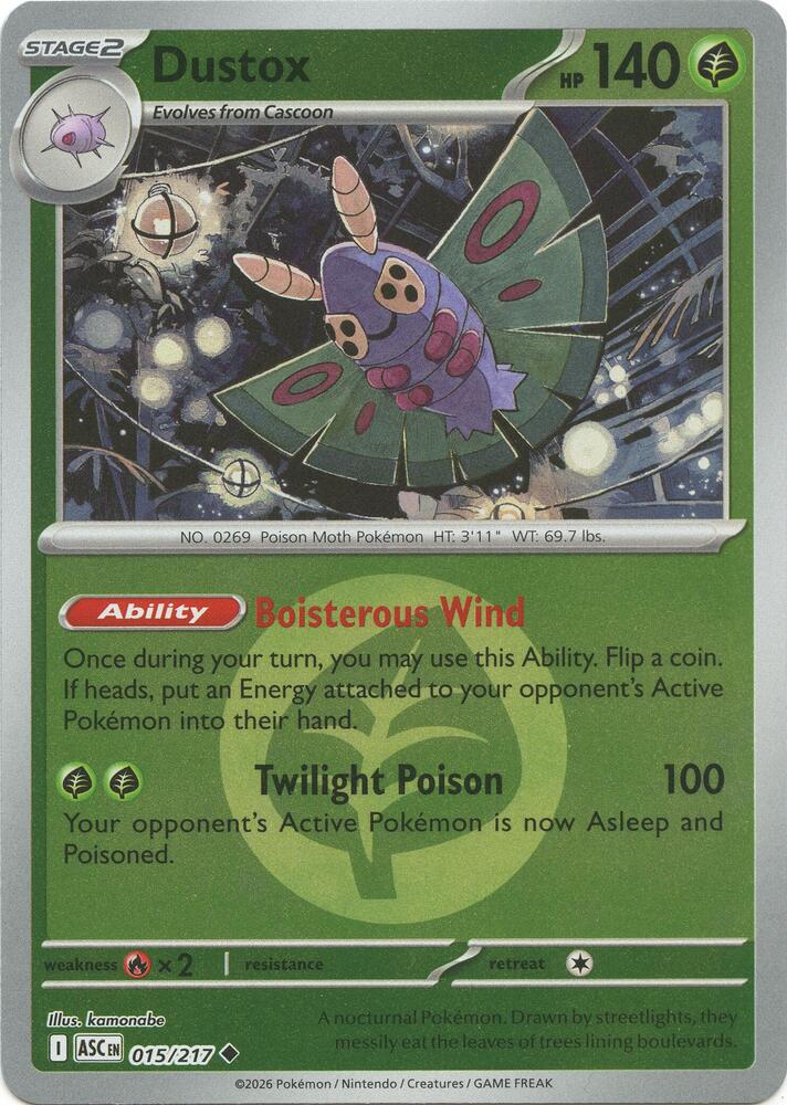 Dustox - 015/217 (Energy Symbol Pattern) 015/217