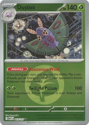 Dustox - 015/217 (Energy Symbol Pattern)