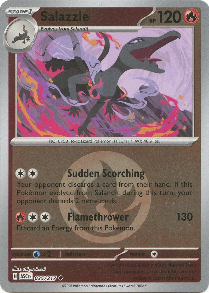 Salazzle - 035/217 (Energy Symbol Pattern) 035/217