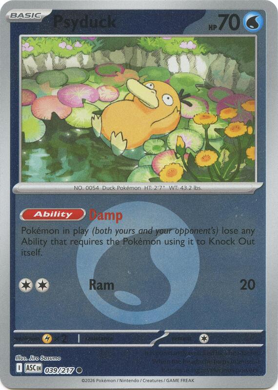 Psyduck - 039/217 (Energy Symbol Pattern) 039/217 from ME: Ascended Heroes