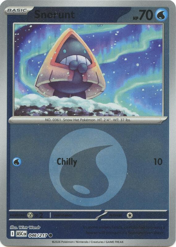 Snorunt - 046/217 (Energy Symbol Pattern) 046/217 from ME: Ascended Heroes