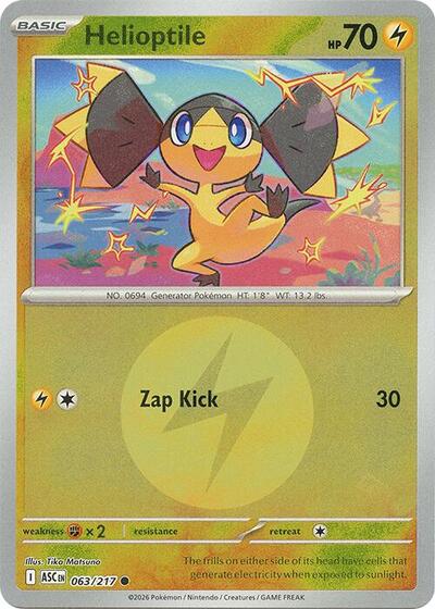 Helioptile (Energy Symbol Pattern)