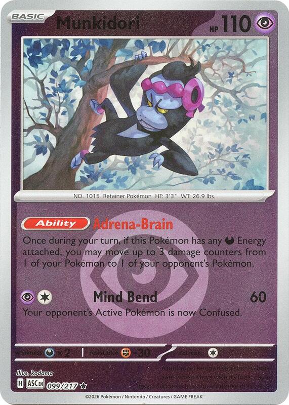 Munkidori (Energy Symbol Pattern) 099/217 from ME: Ascended Heroes